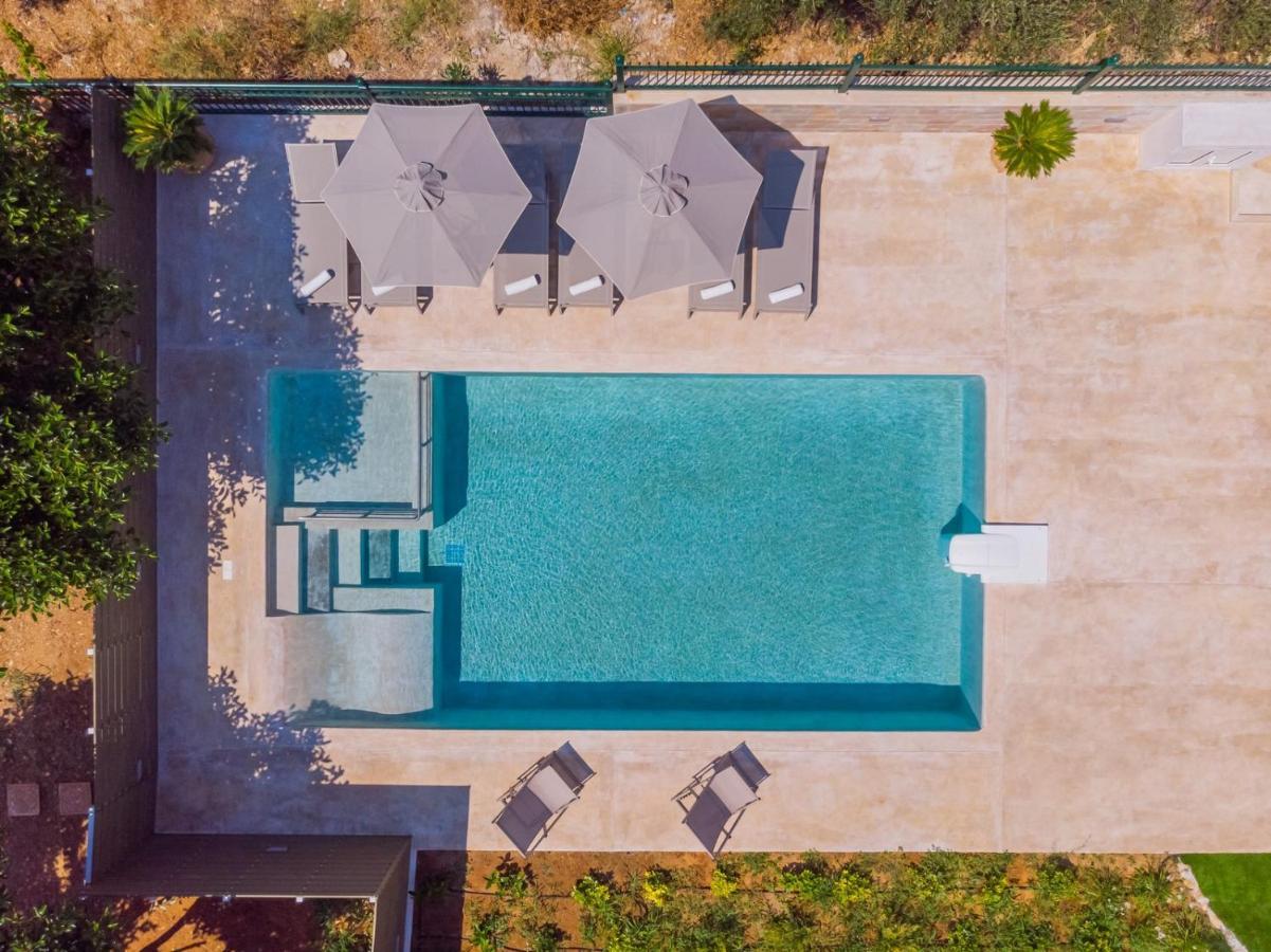 Estella Villa With Pool, Children Area, Bbq & Magnificent Views! Astérion Exterior foto