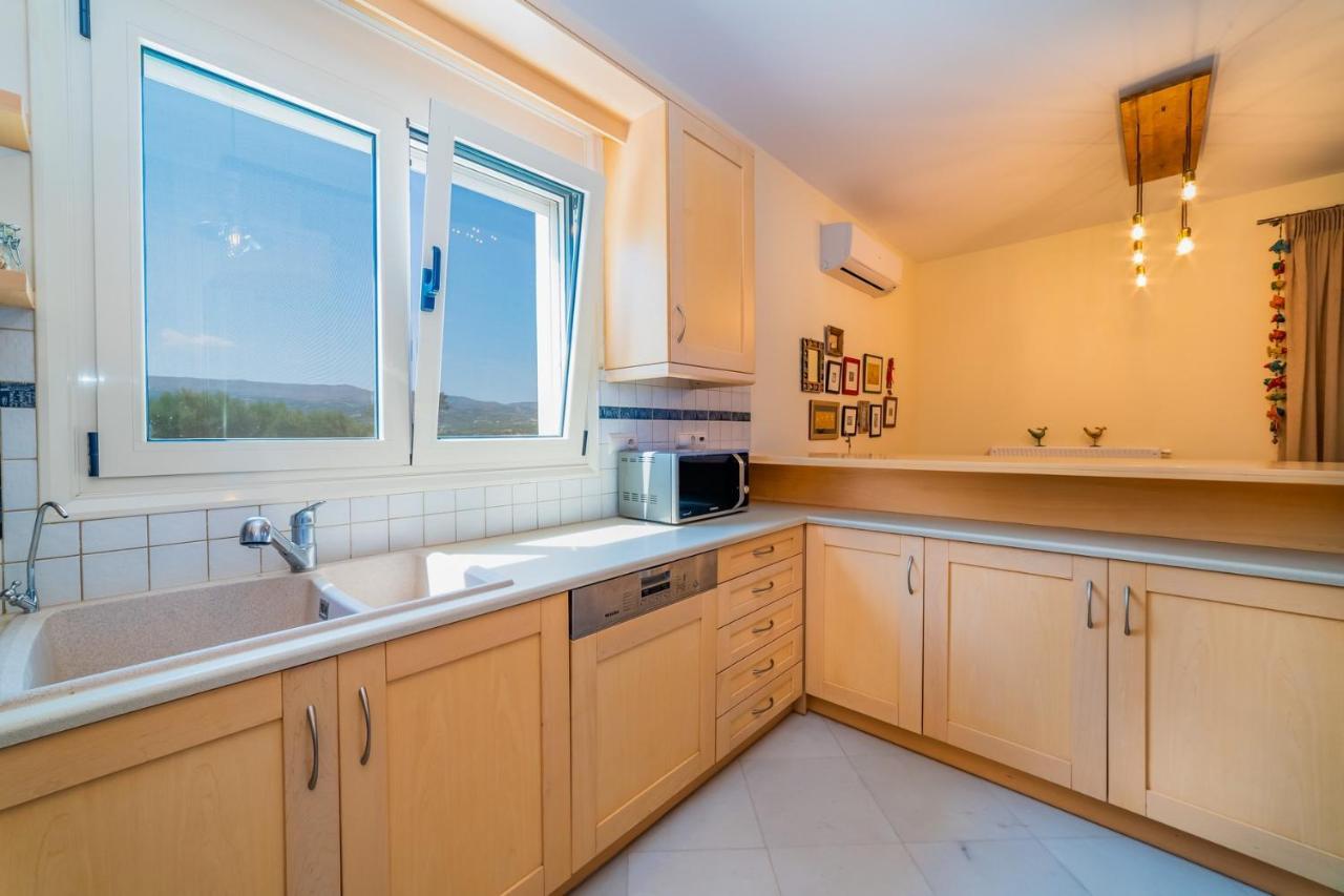 Estella Villa With Pool, Children Area, Bbq & Magnificent Views! Astérion Exterior foto