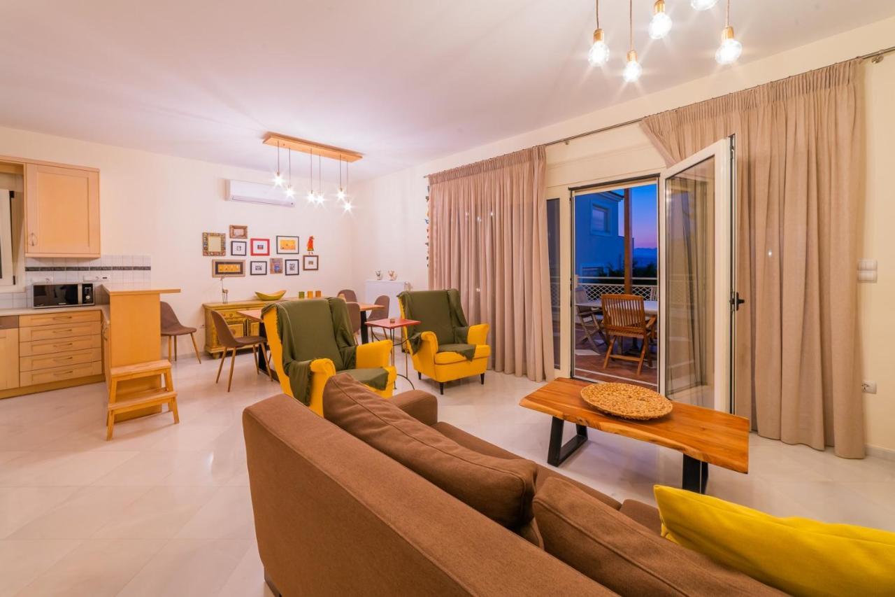 Estella Villa With Pool, Children Area, Bbq & Magnificent Views! Astérion Exterior foto